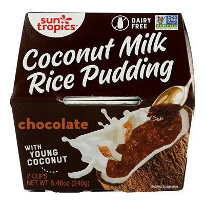 Sun Tropics Classic Cocoa Coconut Rice Pudding 8.46 oz (Pack of 6) - Image 1