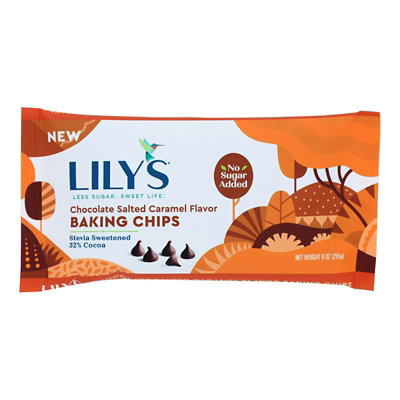 Lilys - Baking Chips Salted Caramel 9 oz (Pack of 12) - Image 1