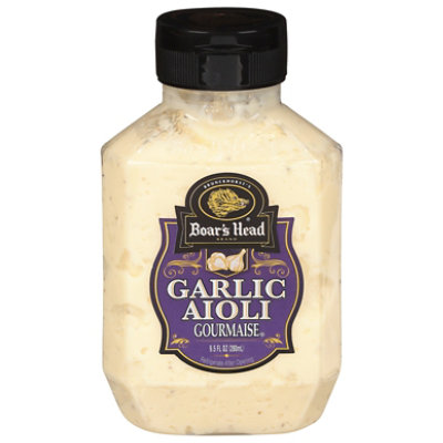 Boars Head Garlic Aioli Gourmaise - 9.5 Oz. - Image 1