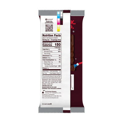 HERSHEY'S Build-a-Santa Milk Chocolate Christmas Candy Bar - 4.32 Oz - Image 2
