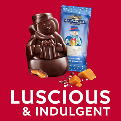 Ghirardelli Dark Chocolate Sea Salt Caramel Snowmen - 5.8 Oz - Image 5
