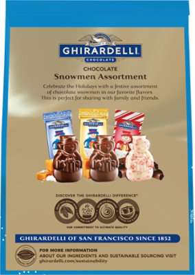 Chococolate Snowmen Assortment Xl Bag - 12.2 Oz. - Image 6