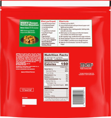 M&m Peanut Butter Sup Party Bag - 34 Oz. - Image 6