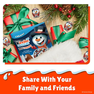 Kinder Chocolate Mini Friends Milk Chocolate with Creamy Milky Filling Holiday Candy - 4.3 Oz - Image 2
