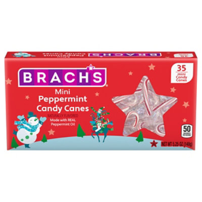 Brach's Mini Peppermint Holiday Candy Canes - 35 Count - Image 4