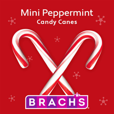 Brach's Mini Peppermint Holiday Candy Canes - 35 Count - Image 2