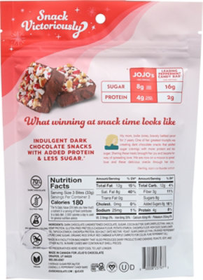 Jojos Dark Chocolate Peppermint Pretzel Bites - 3.6 Oz. - Image 5
