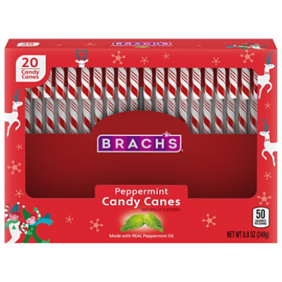 Brachs Red And White Mint Canes - 8.8 Oz. - Image 3