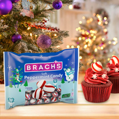Brach's Holiday Soft Peppermint Candy Individually Wrapped Mints - 10 Oz - Image 3