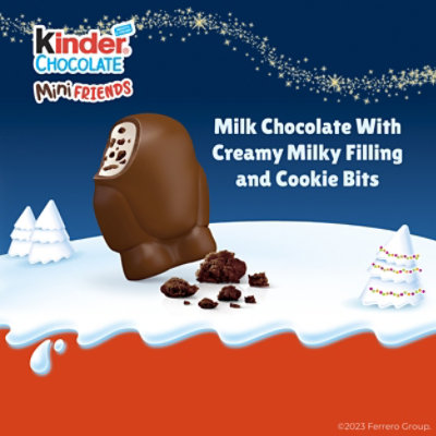 Kinder Mini Friends Milk Chocolate with Creamy Milky Filling Cookie Bits - 4.3 Oz - Image 5