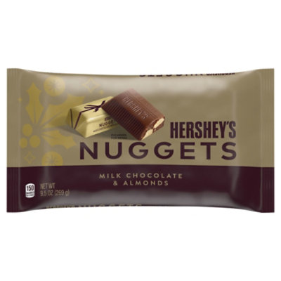 Hershey Milk Chocolate Nuggets With Almond Ldb - 9.5 Oz. - Image 3