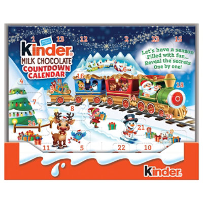 Kinder Advent Calendar Display 4.4 Oz. Safeway