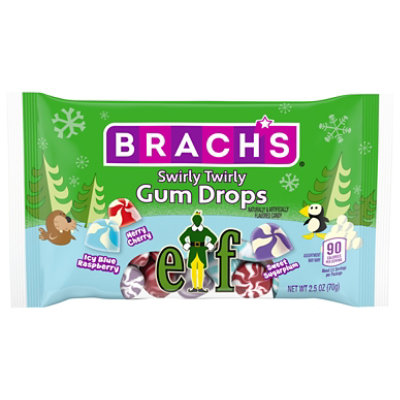 Brachs Elf Swirly Twirly Gum Drops - 2.5 Oz. - Image 3