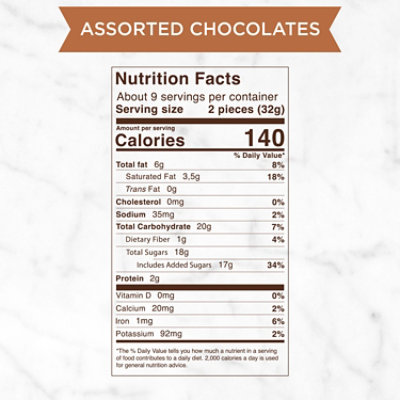 Russel Stover Assorted Chocolate Traditional Tin - 10 Oz. - Image 2