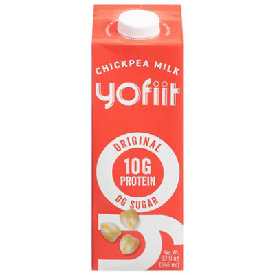 Yofiit Chickpea Milk Original - 32 Oz. - Image 1