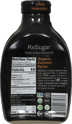 Rxsugar Coffee Syrup Caramel - 16 Oz. - Image 6