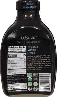 Rxsugar Coffee Syrup Vanilla - 16 Oz. - Image 6