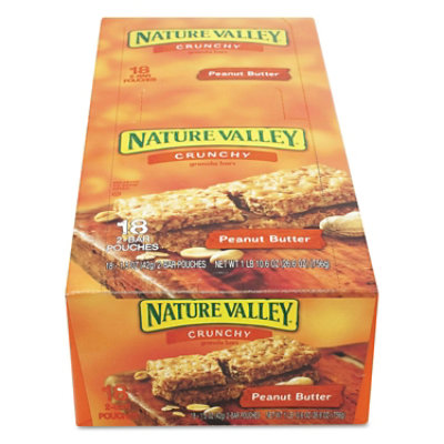 Nature Valley Granola Bars, Peanut Butter Cereal, 1.5 Oz Bar - 18 Count - Image 4