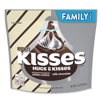 Hershey's Kisses And Hugs Family Pack Assortment, 15.6 Oz Bag - 3 Count - Image 1