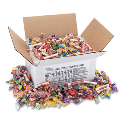 Office Snax candy assortments, all tyme candy mix, 5 lb carton - Image 1