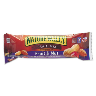 Nature Valley Granola Bars, Chewy Trail Mix Cereal, 1.2 Oz Bar - 16 Count - Image 1