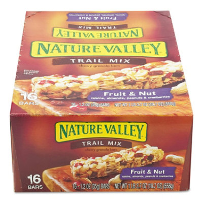 Nature Valley Granola Bars, Chewy Trail Mix Cereal, 1.2 Oz Bar - 16 Count - Image 3
