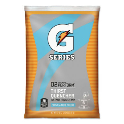 Gatorade Original Powdered Drink Mix, Glacier Freeze, 51oz Packet - 14 Count - Image 1
