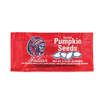 Indian Salted Pumpkin Seeds, 0.31 oz Pouches - 72 Count - Image 1