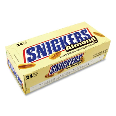 Snickers Almond Bar, 1.76 Oz Bar - 24 Count - Image 1