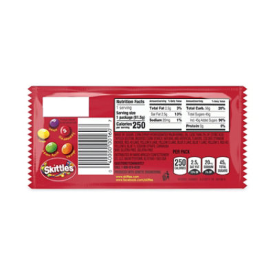 Skittles Chewy Candy, Original, 2.17 oz Bag - 36 Count - Image 2