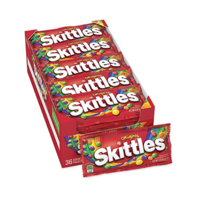Skittles Chewy Candy, Original, 2.17 oz Bag - 36 Count - Image 3