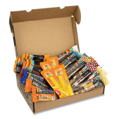 KIND Favorites Snack Box, Assorted Variety Of Kind Bars, 2.5 Lb Box - 22 Count - Image 1