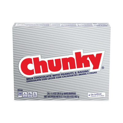 Nestle Chunky Bar, Individually Wrapped, 1.4 oz - 24 Count - Image 2