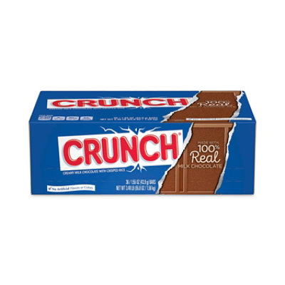 Nestle Crunch Bar, Individually Wrapped, 1.55 oz - 36 Count - Image 3