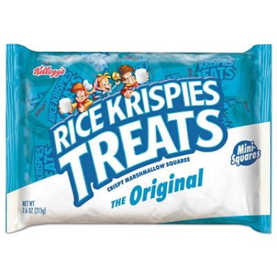 Kellogg's Rice Krispies Treats, Original Marshmallow, 0.78 Oz Pack - 60 Count - Image 1