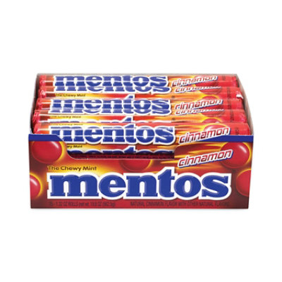 Mentos Cinnamon Singles Chewy Mints, 1.32 oz - 15 Count - Image 2