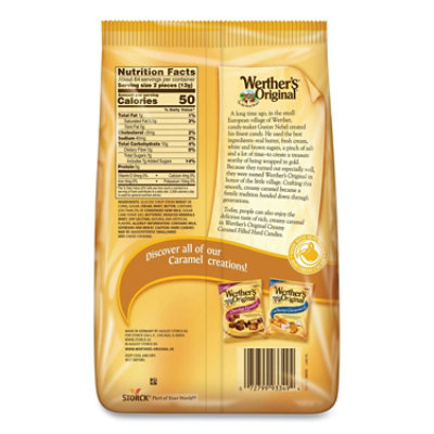 Werther's Original hard candies, caramel, 27 oz bag - Image 2