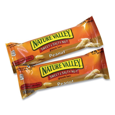 Nature Valley Granola Bars, Sweet And Salty Peanut, 1.2 Oz Pouch - 48 Count - Image 2