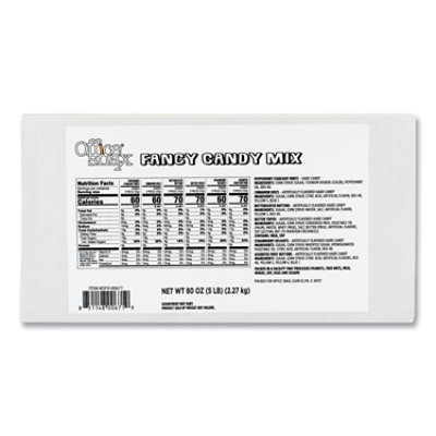 Office Snax Candy Assortments, Fancy Candy Mix, 5 lb Carton - Image 2