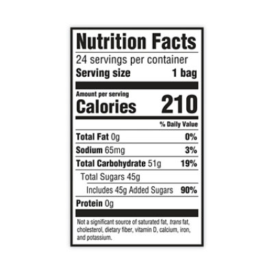 Sour Patch Kids Chewy Candy, Watermelon, 2 oz Bags - 24 Count, - Image 2