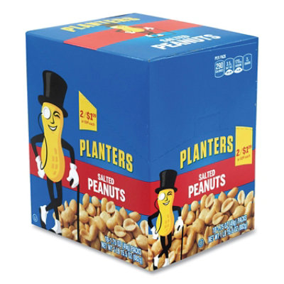 Planters Salted Peanuts, 1.75 Oz Pack - 18 Count - Image 1