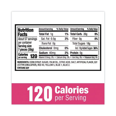 Now and Later Mixed Fruit Chews, Assorted Flavors, 60 Oz Tub - 365 Count - Image 3