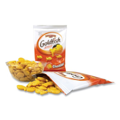 Pepperidge Farm Goldfish Crackers, Cheddar, 1.5 Oz Bag - 30 Count - Image 1