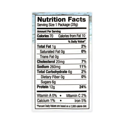 Think Jerky Classic Beef Jerky, 1 Oz Pouch - 12 Count - Image 3