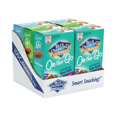 Blue Diamond Almonds Variety Pack, Assorted Flavors, 0.6 oz Pouch - 42 Count - Image 4