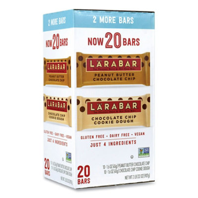 Larabar The Original Fruit And Nut Food Bar, Assorted Flavors, 1.6 Oz Bar - 20 Count - Image 1
