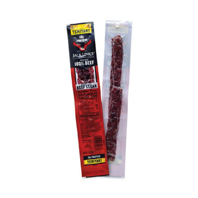 Jack Links Jumbo Teriyaki Beek Steak, 2 Oz - 12 Count - Image 1