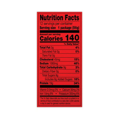Jack Links Jumbo Teriyaki Beek Steak, 2 Oz - 12 Count - Image 4