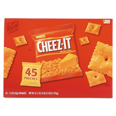 Sunshine Cheez-It Crackers, Original, 1.5 Oz Pack - 45 Count - Image 4