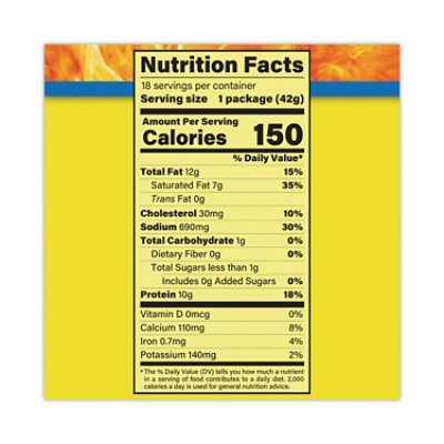 Slim Jim Beef and Cheese Meat Sticks, 1.5 oz - 18 Count - Image 4